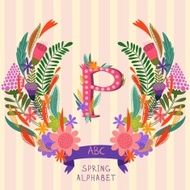 The letter P