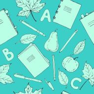 Hand drawn school symbols N30