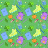 Hand drawn school symbols N36
