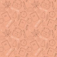 Hand drawn school symbols N39