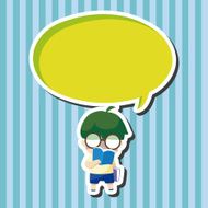 student cartoon theme elements N115