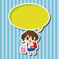 student cartoon theme elements N116