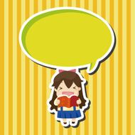 student cartoon theme elements N118
