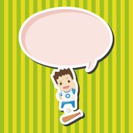 student cartoon theme elements N119