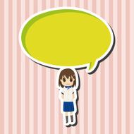 student cartoon theme elements N123