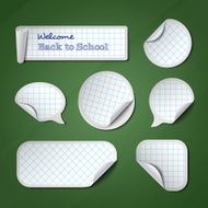Back to School Vector Banners