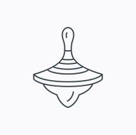 Whirligig icon Baby toy sign N11
