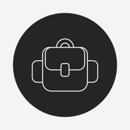 backpack line icon N12