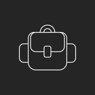backpack line icon N13