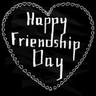 Doodle hand drawn design for a friendship day N3