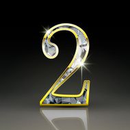 3d gorgeous diamond number 2