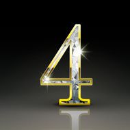 3d gorgeous diamond number 4