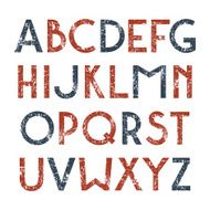 Sans serif font bold in classic style