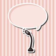Court Microphone theme elements
