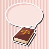 law book theme elements N3