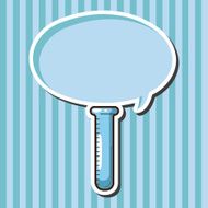 Test tubes and beakers theme elements N9