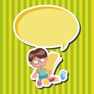 student theme elements vector eps N10