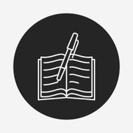 writing line icon N3