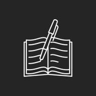 writing line icon N4