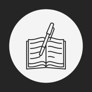 writing line icon N5