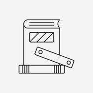 writing line icon N14