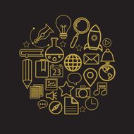Linear logo design template N2