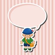 student cartoon theme elements vector eps N38