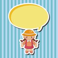 student cartoon theme elements vector eps N43
