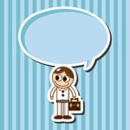 student cartoon theme elements vector eps N47