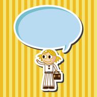 student cartoon theme elements vector eps N49