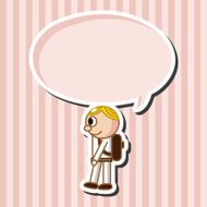 student cartoon theme elements vector eps N51