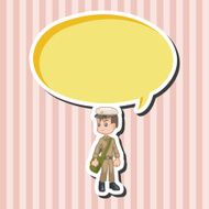 student cartoon theme elements N132