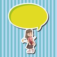 student cartoon theme elements N133