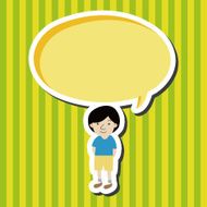 student cartoon theme elements vector eps N57