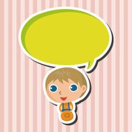 student cartoon theme elements N140