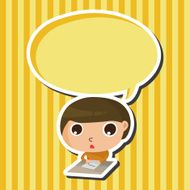 student cartoon theme elements N141