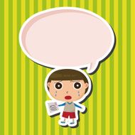 student cartoon theme elements N142