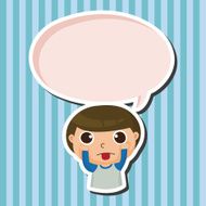 student cartoon theme elements N143
