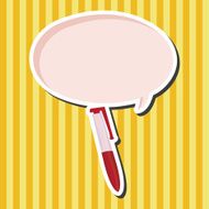 stationery pen theme elements vector eps N5
