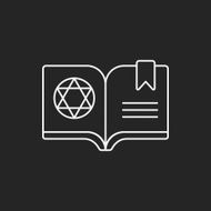 magic book line icon N4