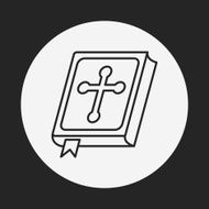 bible line icon N13