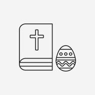 bible line icon N18