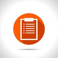 icon of clipboard N12