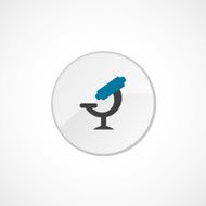 microscope icon 2 colored
