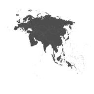 Eurasia political map