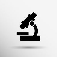 icon vector researching research medicine equipment microscope