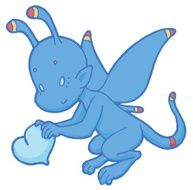 Cartoon pixie