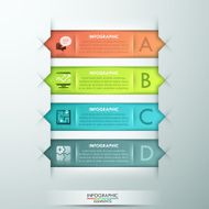 Modern infographic option banner N10