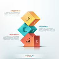 Modern infographics options banner N96