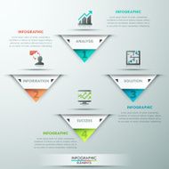 Modern infographic option banner N13